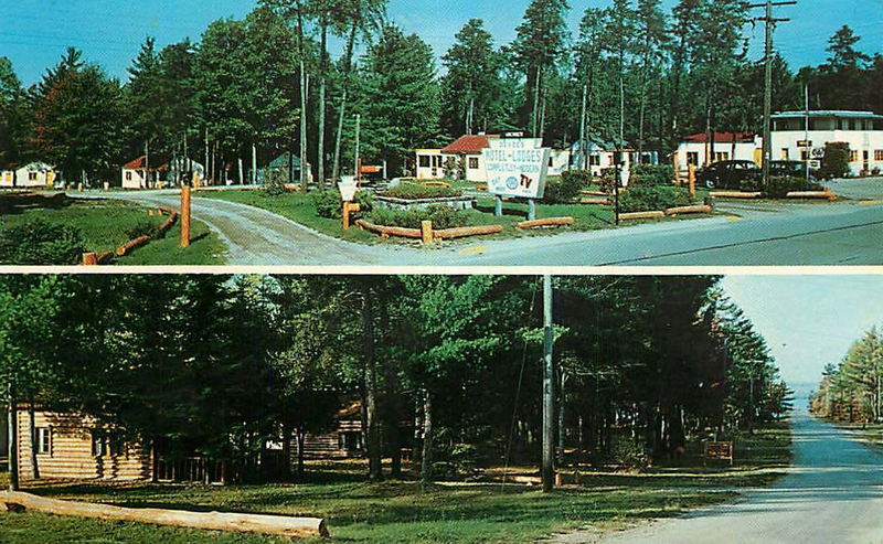 De Voes Indian River Motel Lodges (DeVoe) - Vintage Postcard 2 (newer photo)
